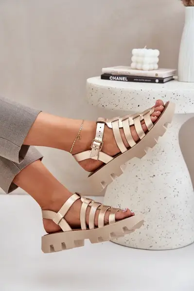 Lewski Shoes Kožené dámské sandály Zazoo