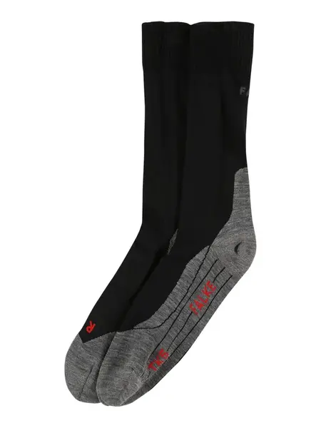FALKE Športové ponožky  sivá / čierna