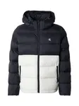 Calvin Klein Jeans Zimná bunda  čierna / biela