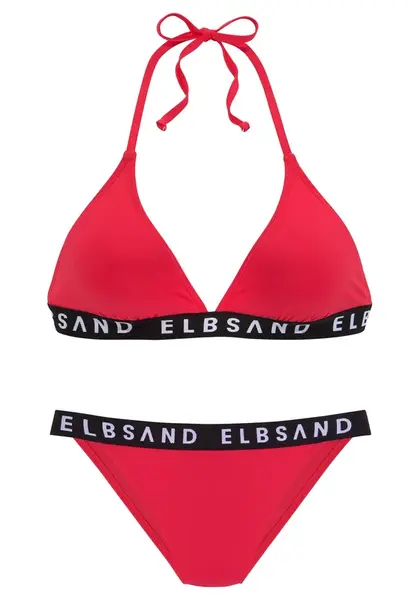 Elbsand Bikiny  červená / čierna / biela