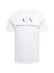 ARMANI EXCHANGE Tričko '8NZTCJ'  čierna / biela