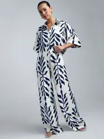 St MRLO Nohavice 'Kady'  tmavomodrá / biela