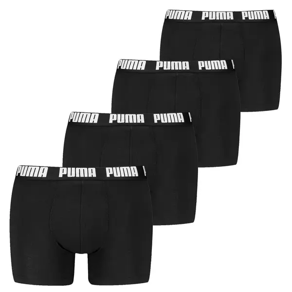 PUMA Boxerky  čierna / biela