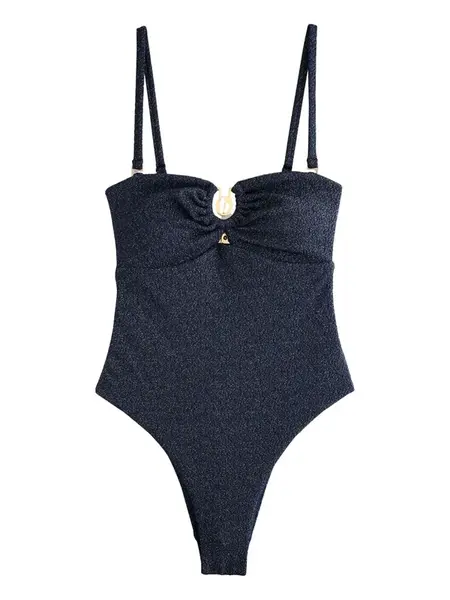 Next Jednodielne plavky  námornícka modrá