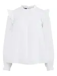 PIECES Blúzka 'VELA'  biela