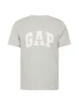 GAP Tričko 'EVERYDAY'  svetlosivá / biela