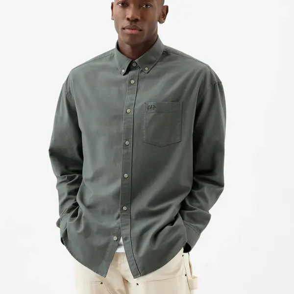 GAP Košile oxford standard fit - Pánské