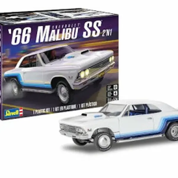 Model auta Revell – Chevrolet Malibu SS ’66 (2v1)