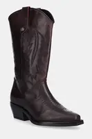 Kožené kovbojské topánky Steve Madden Wallace