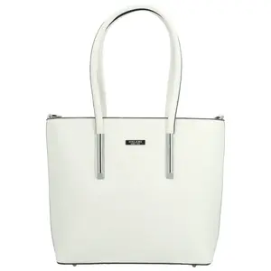 Elegantní dámská kabelka na rameno Delami Sweet Em, bílá