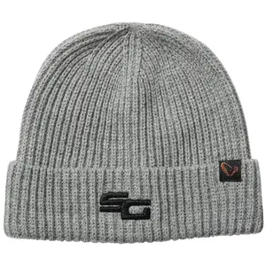 Savage gear čepice wool mix beanie grey