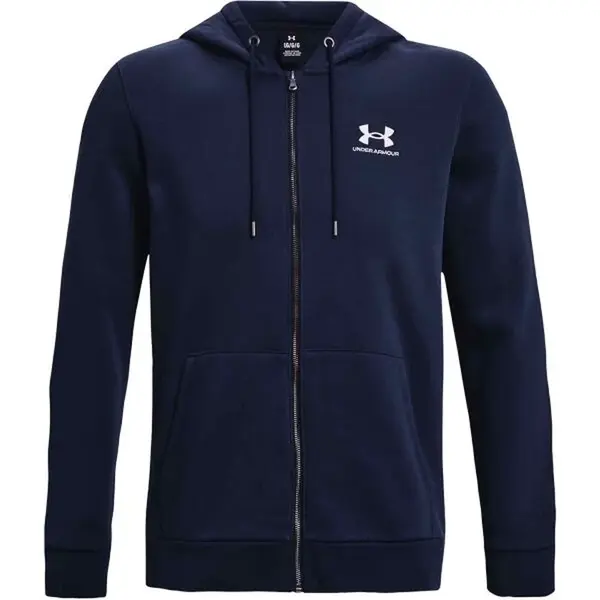 Under Armour ESSENTIAL Pánská mikina, tmavě modrá, velikost S
