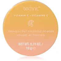 Technic Cosmetics Vitamin C rozjasňující sypký pudr pro sametový vzhled pleti 10 g