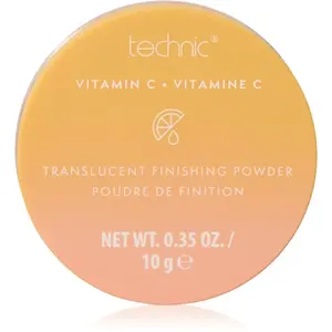 Technic Cosmetics Vitamin C rozjasňující sypký pudr pro sametový vzhled pleti 10 g