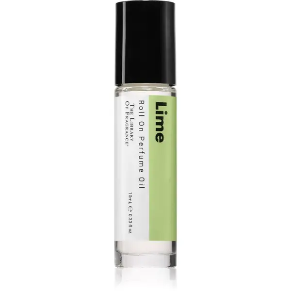 The Library of Fragrance Lime tělový olej roll-on unisex 10 ml
