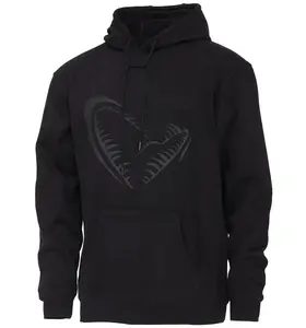Savage gear mikina jaw hoodie black - m