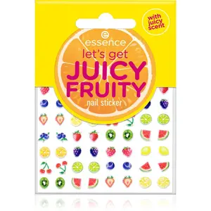 essence let's get JUICY FRUITY nálepky na nechty 56 ks