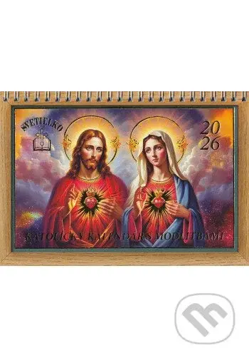Katolícky kalendár 2026 s modlitbami (stolový)