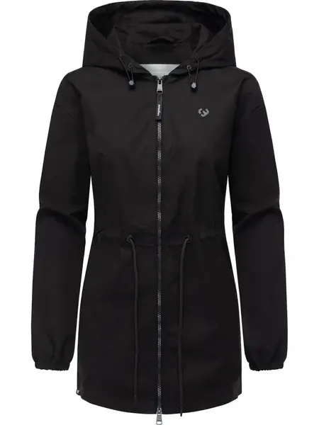 Ragwear Prechodná parka 'Monadissimo B'  čierna