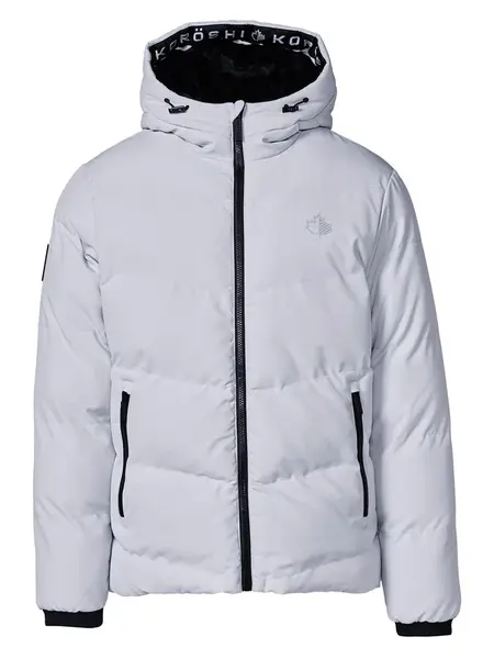 KOROSHI Zimná bunda  svetlosivá