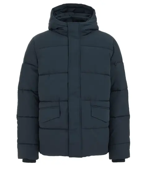 WE Fashion Zimná bunda  tmavomodrá