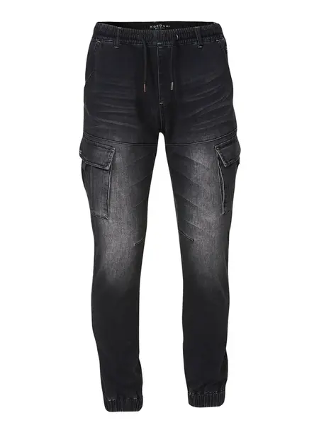 KOROSHI Džínsy  čierna