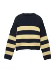 Pull&Bear Sveter  tmavomodrá / svetložltá