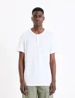 Celio Tričko henley Geliney - Pánské