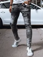 Spodnie męskie jeansowe czarne Dstreet