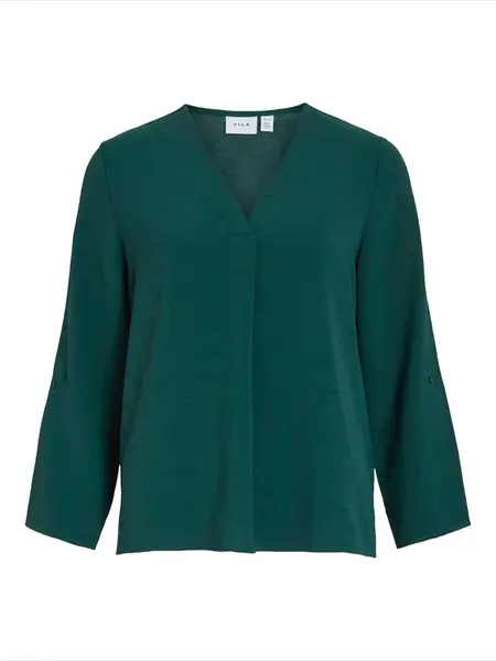 VILA Blúzka 'VIJosa'  smaragdová