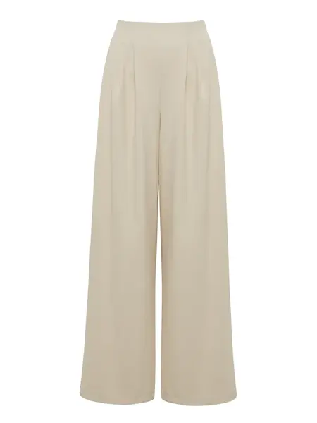 Willa Plisované nohavice 'NIKO'  béžová