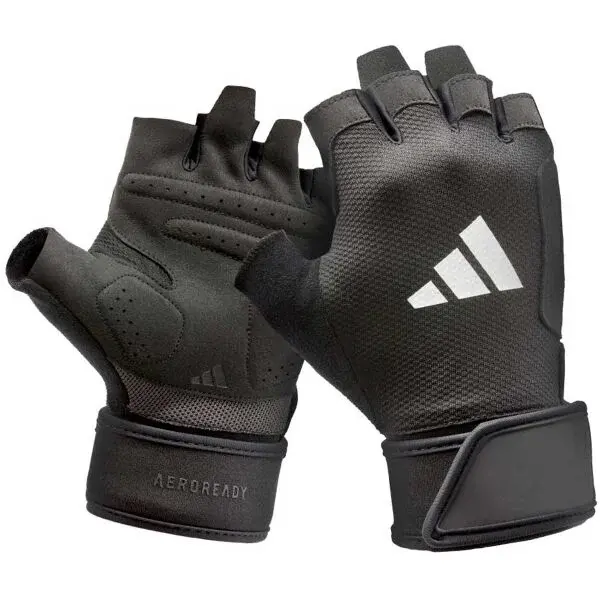 adidas STRENGTH TRAINING GLOVES Dámské tréninkové rukavice, černá, velikost