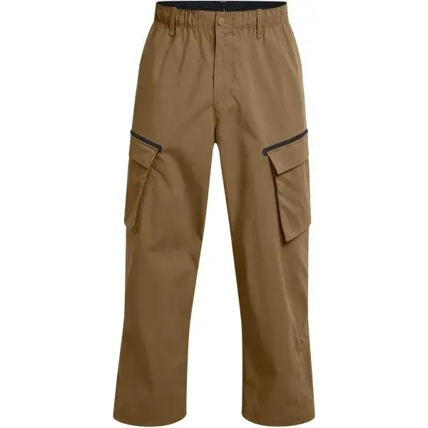 Under Armour UNSTOPPABLE UTILITY Pánské kalhoty, hnědá, velikost L