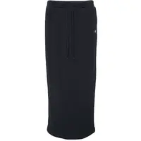 Converse WORDMARK LONG KNIT SKIRT Dámská sukně, černá, velikost