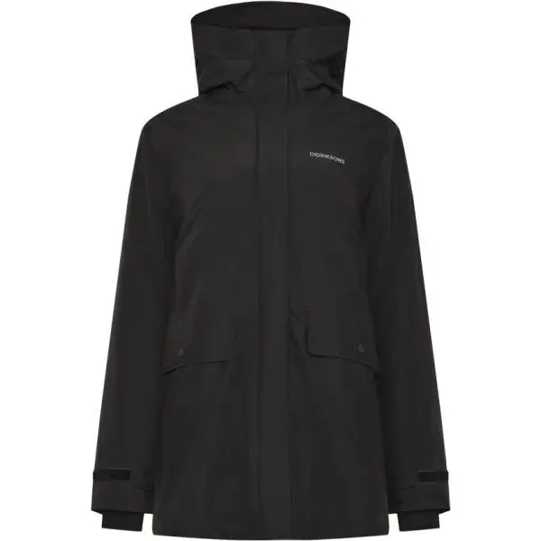 DIDRIKSONS TUVA WNS PARKA Dámská parka, černá, velikost