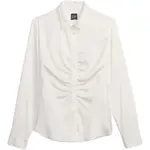 GAP LS SATIN Dámská košile, bílá, velikost
