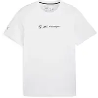Puma BMW M MOTORSPORT MMS GRAPHIC TEE Pánské triko, bílá, velikost