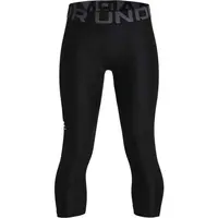 Under Armour HEATGEAR 3/4 LEGGINGS Chlapecké legíny, černá, velikost XS