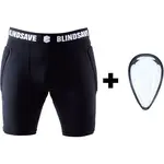 BLINDSAVE GOALIE SHORTS + CUP Kraťasy se suspenzorem, černá, velikost