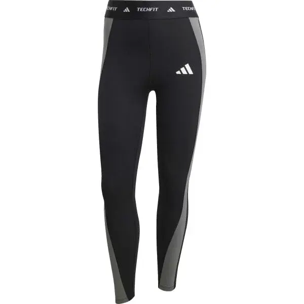 adidas TECHFIT TIGHT 7/8 LEGGINGS Dámské legíny, černá, velikost
