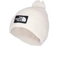The North Face LOGO BOX POM BEANIE Dámská čepice, bílá, velikost