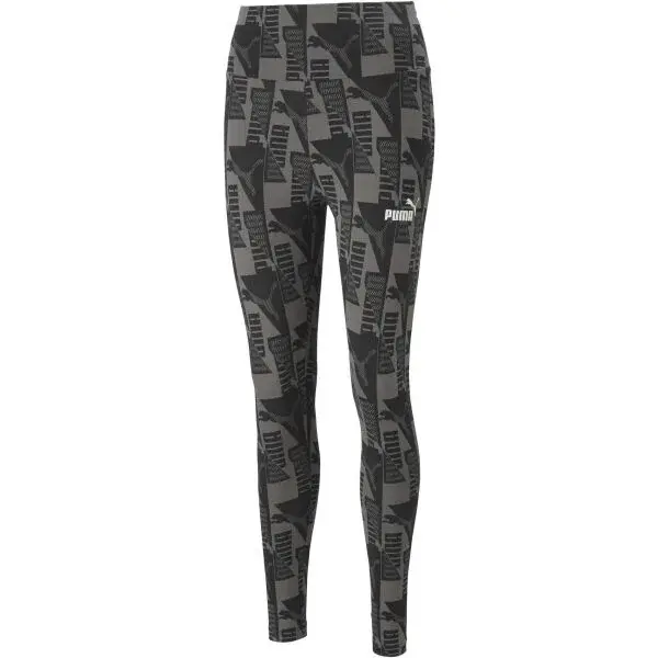 Puma POWER AOP 7/8 LEGGINGS Dámské legíny, černá, velikost