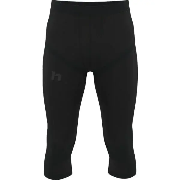 Hannah THERMO ACTIVE P 3/4 Pánské funkční legíny, černá, velikost XL/XXL