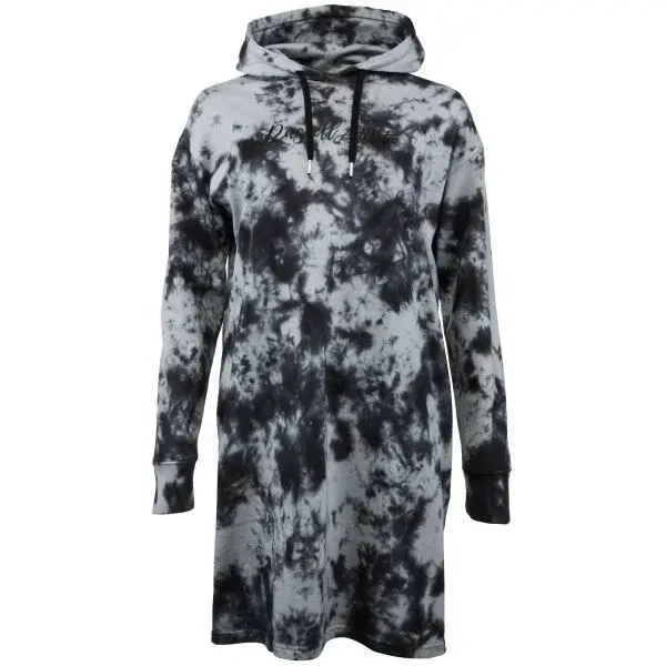 Russell Athletic PRINTED DRESS Dámské šaty, černá, velikost