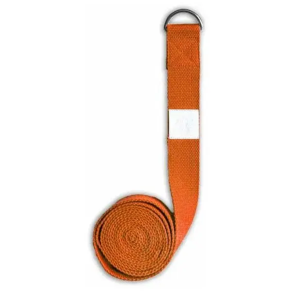 YOGGYS STRETCHING STRAP Protahovací pásek, oranžová, velikost