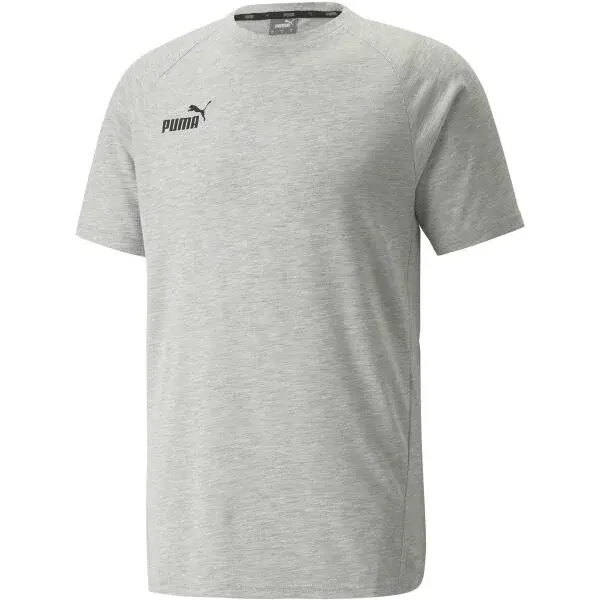 Puma TEAMFINAL CASUALS TEE Pánské triko, šedá, velikost