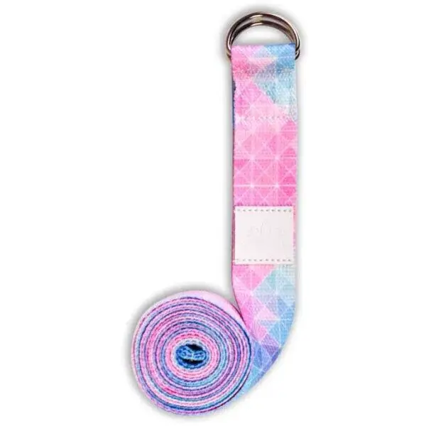 YOGGYS STRETCHING STRAP DIAMONDS Protahovací pásek, mix, velikost