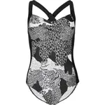 AQUOS RONSA Dámské jednodílné plavky, černá, velikost XXL