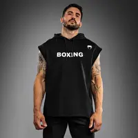 Venum VT BOXING Pánská mikina, černá, velikost