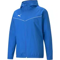 Puma TEAMRISE ALL WEATHER JACKET Pánska bunda, modrá, veľkosť